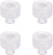 uxcell Suction Cups, 5mm Diameter x M5 Joint Silicone Vacuum Pneumatic Suction Cup 4pcs...