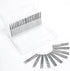 HUHAO 20pcs Carbide Burr Set Deburring Tool Tungsten Steel Die Grinder Accessory Bit Rotary Tool Files Diamond Burrs Set Metal Working Drilling 3m...