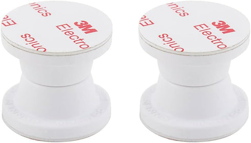 AP Products 013-09801 Magnetic Door Hold Backs, White...