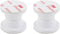 AP Products 013-09801 Magnetic Door Hold Backs, White...