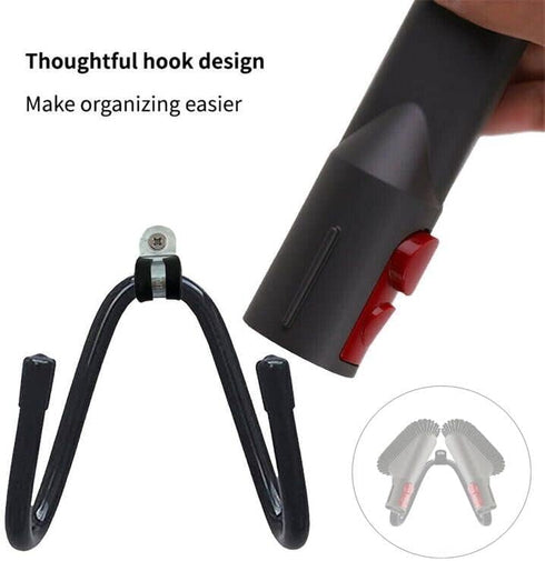 Vacuum Cleaner Storage Bracket Power Tool Hose Stand Holder Vacuum Head Hanger for Canister Vacuum Cleaner Handheld Vacuum Cleaner Work Shop Vacuu...