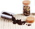 2Pcs 300ml/10oz Empty Clear Glass Bottles with Cork Stopper - Refillable Dry Food Goods Storage Container Vial Jars For Flower Tea Dry Fruit Nuts ...