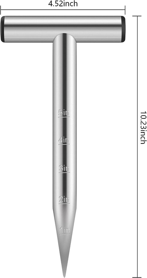 Seed Dibber Hand Dibber Bulb Planter Tool Seed Planter Tool, Hole Digger for Plant Labels Self Watering Stakes, Hand Held Bulb Planter for Tulip D...
