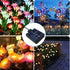 Solar Lantern Light Replacement Top ,LED Solar Panel Lantern Lid Lights Replacement Part for Outdoor Flower DIY Solar Flower Lights Garden Patio D...