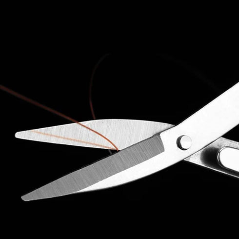 6 Pcs Folding Scissors, PIVHWIR Portable Telescopic Scissors Safety Travel Trip Scissors for Home Camping Office...