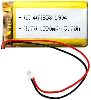 1000mah Polymer Battery 403858 Smart Home Locator Locator Rechargeable Lithium Battery...
