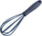 Navy Blue Silicone Whisk, Colorful Mini Silicone Whisks Multifunctional Manual Egg Beater Mixer Bake Tool for Blending Whisking Stirring Cooking K...