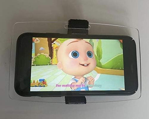 Cant Touch! Baby Anti-Touch Screen - Clear Cover for Device, Strap On, Prevent Button Press. Pouch & Stand Included...