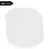 stonylab Quantitative Filter Paper, 100 Pack Slow Flow Rate Cellulose Filter Paper Circles with 10 Micron Particle Retention, 56 mm Diameter...