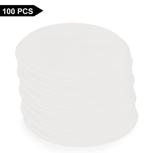 stonylab Quantitative Filter Paper Circles, 100 Pack Fast Speed Cellulose Filter Paper 25 Microns Particle Retention, 74 mm Diameter...