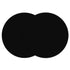 Silicone Microwave Mat 12 Inch, Non Stick Turntable Mat for Kitchen, Multi-Purpose Heat Resistant Oven Mat 2 Pack (Black)...