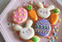 LUBTOSMN Shamrock Easter Cookie Cutter Set-3 Inches-7 Piece-Shamrock, Egg, Bunny, Carrot, Flower, Butterfly, Bunny Face, Easter Cutter Fondant Mol...