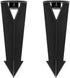 Ground Light Stake Spike 1/2" NPT Thread,for Outdoor Landscape Lighting Fixtures Ground Light Spikes Replacement Black Color 2-Pack...