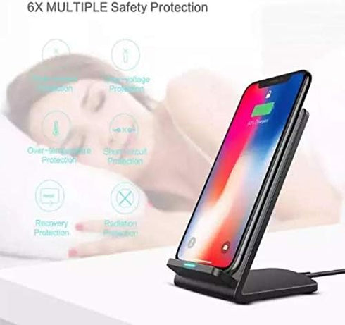 BoxWave Charger Compatible with Unihertz Titan - Wireless QuickCharge Stand (10W), No Cord; no Problem! Charge Your Phone with Ease! for Unihertz ...
