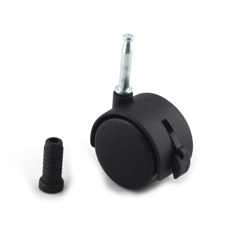 OSALADI 2set Swivel Casters Furniture Rolling Castors Furniture Universal Castors 2 Inch Durable Wheel Office Chair Universal X38 Black Bed Univer...
