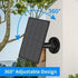 Solar Panel for Rechargeable Battery Outdoor Camera,Waterproof Solar Panel with 9.8ft USB Cable, Continuously Power for Outdoor Security Camera,5V...