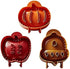 Fall Hand Pie Molds Set of 3, 3D Christmas Pie Mould Dough Press Mold Tool with Apples Pumpkins and Acorn Shape, Mini Pumpking Pie Decoration Wrap...