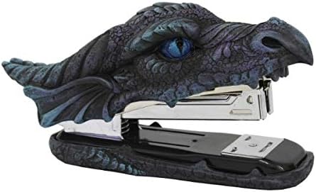 Pacific Giftware PT Dragon Head Blue Eyes Decorative Functional Stapler Figurine Office Stationery...