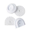 Toddleroo by North States - Safety Gate Wall Guards: Pressure Mounted Baby Gate Wall Protector - Pack of 4 - White...