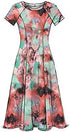 McCall's Patterns M7349 Misses'/Miss Petite Sleeveless or Raglan Sleeve, Fit and Flare Dresses, Size A5 (6-8-10-12-14)...