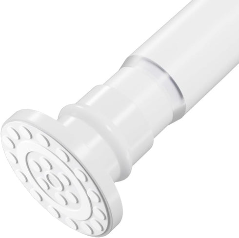 Spring Tension Rod 28 to 48 inches,Adjustable Heavy Duty Curtain Rod-Shower Curtain Rods for Bathroom,Windows,Door,White...