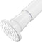 Spring Tension Rod 28 to 48 inches,Adjustable Heavy Duty Curtain Rod-Shower Curtain Rods for Bathroom,Windows,Door,White...