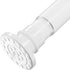 Spring Tension Rod 28 to 48 inches,Adjustable Heavy Duty Curtain Rod-Shower Curtain Rods for Bathroom,Windows,Door,White...