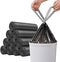 Trash Bag Drawstring Garbage Bags-YAUD Thicker Heavy Bathroom Trash can Liners for Bedroom Home Kitchen 50 Counts,4-6 Gallon (Black)...