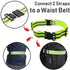 Reflective Running Gear Bands Belt for Night Walking, Reflective Bands for Runners Women Kids Men, Bicycle Pants Cuff Bands Clip, Arm Ankle Leg Sa...