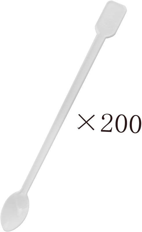 200PCS Mini Plastic Coffee Blender Spoon & Tea Stirrer...