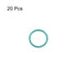 uxcell Fluorine Rubber O-Rings, 9mm OD 7mm ID 1mm Width FKM Seal Gasket for Machinery Plumbing, Green, Pack of 20...