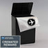 Airline safe plastic temporary travel cremation urn for human ashes, TSA approved for airplane air travel, full size adult 200 cubic inches, Funer...
