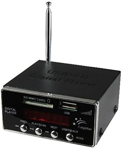 Audiopipe NDVA1000 Nippon Digital Mp3 Player With Fm Radio Usb/sd Remote Control...