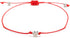 kelistom Red Black String Silver Gold Heart Charm Bracelets for Women Men Handmade Braided Wax Rope Adjustable Bracelet Friendship Jewelry...