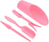 4 Pcs Pink Set Mini Garden Soil Spoon Plastic Planting/Transplanting Garden Tool Set Indoor Mini Garden Plant Care Shovel Soil Cup Bucket Shovel T...