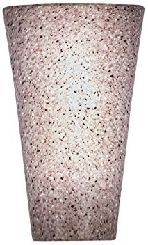 It's Exciting Lighting IEL-2471G Battery Powered Granite Conical Indoor And Outdoor LED Wall Sconce With 5 Long-Lasting LED Lights And Timer...