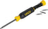 VACO VAC1273 Precision Screwdriver Set, Magnetic 27-in-1 Multi-Bit Screwdriver, 13 Double-Ended Bits and 3.5 mm Nut Driver, On-Board Storage...