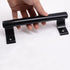 WANLIAN-Aluminum Alloy Sliding Door Handle Balcony Glass Sliding Door Handle Bathroom Door Handle Closet Door Handle Metal Modern Handle (Black)...