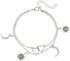 Moon Srars Anklet for Women? Adjustable Foot Heart Lotus Infinity Moon Multilayer Layered Ankle Bracelet Beach Jewelry...