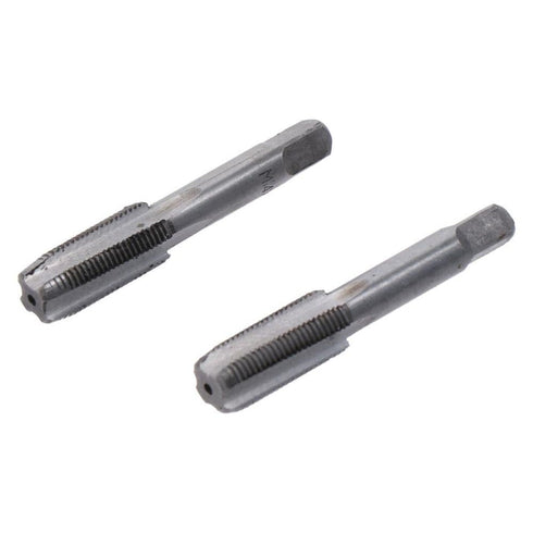 1 Pair Metric Hand Tap,Wide Applications Tapping Tools,Alloy Tool Steel Bottom & Taper Screw Tap Set(M14x1.5)...
