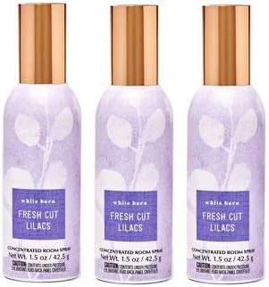 Bath and Body Works 3 Pack Concentrated Room Spray 1.5 Oz. Fresh Cut Lilacs....