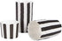 Webake Nonstick Paper Baking Cups for Popcorn Cupcake, 6oz Cupcake Bath Bomb, Muffin Case, Set of 50, Black Stripe for Halloween Party Decorations...