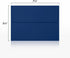 LUXPaper A7 Invitation Envelopes | Peel & Press | 5 1/4" x 7 1/4" | Navy Blue | 80lb. Text | 50 Qty...