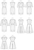 Vogue Patterns V9167 Misses' Notch-Neck Princess-Seam Dresses, A5 (6-8-10-12-14)...