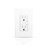 Smart Wall Outlet with 2 Individually Controlled Ports, 15Amp TR Receptacle Control Appliances from Anywhere, 2.4 GHz WiFi Outlet Work with Alexa ...