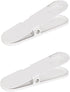 Pegboard Accessories Combination Wall Organizer,2PC of Clip, for Pegboard Shelf,Postcard Folder ?Photo Clip,White (Clips)...