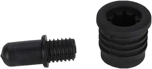 Speaker Grill Guides, 10 Pairs Dust Proof Plastic Speaker Grill Peg Kit Set Speaker Buckles Snap Button Fasteners...