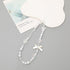 White Mobile Phone Lanyard Universal Phone Chain Black Bow White Pearl Beaded Phone Lanyard Wrist Strap Anti Lost Phone Charm Strap Fashion Phone ...