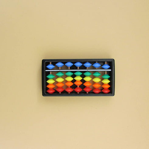 Toyvian 2PCS Plastic Abacus Soroban Calculator Plastic Abacus Math Learning Educational Toys for Children Calculation...