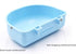2 PcsRabbit Food Water Bowl, Guinea Pig Plastic Food Basin Dish, Chinchilla Hanging Portable Feeding Bowl (Pink and Blue)...